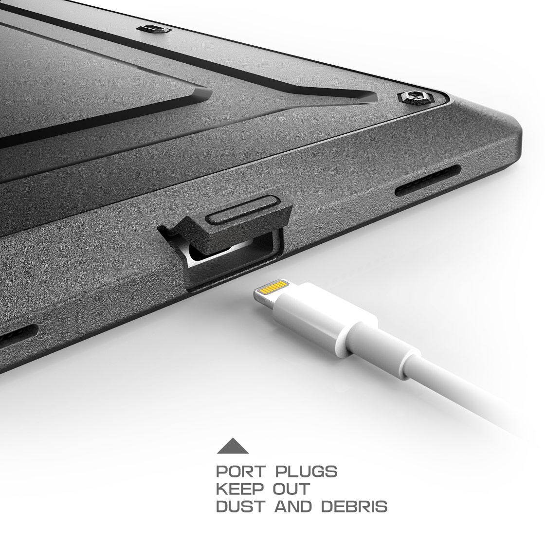 Sup Vỏ Ốp ipad 9.7 Inch Trường Hợp 6th/5th Thế Hệ Unicorn Bọ Pro tích hợp bảo vệ màn hình Đứng chịu lực cao Đầy Đủ Cơ Thể Chống Sốc Vỏ bảo vệ chắc chắn Vỏ ốp iPad 9.7 "2018/2017