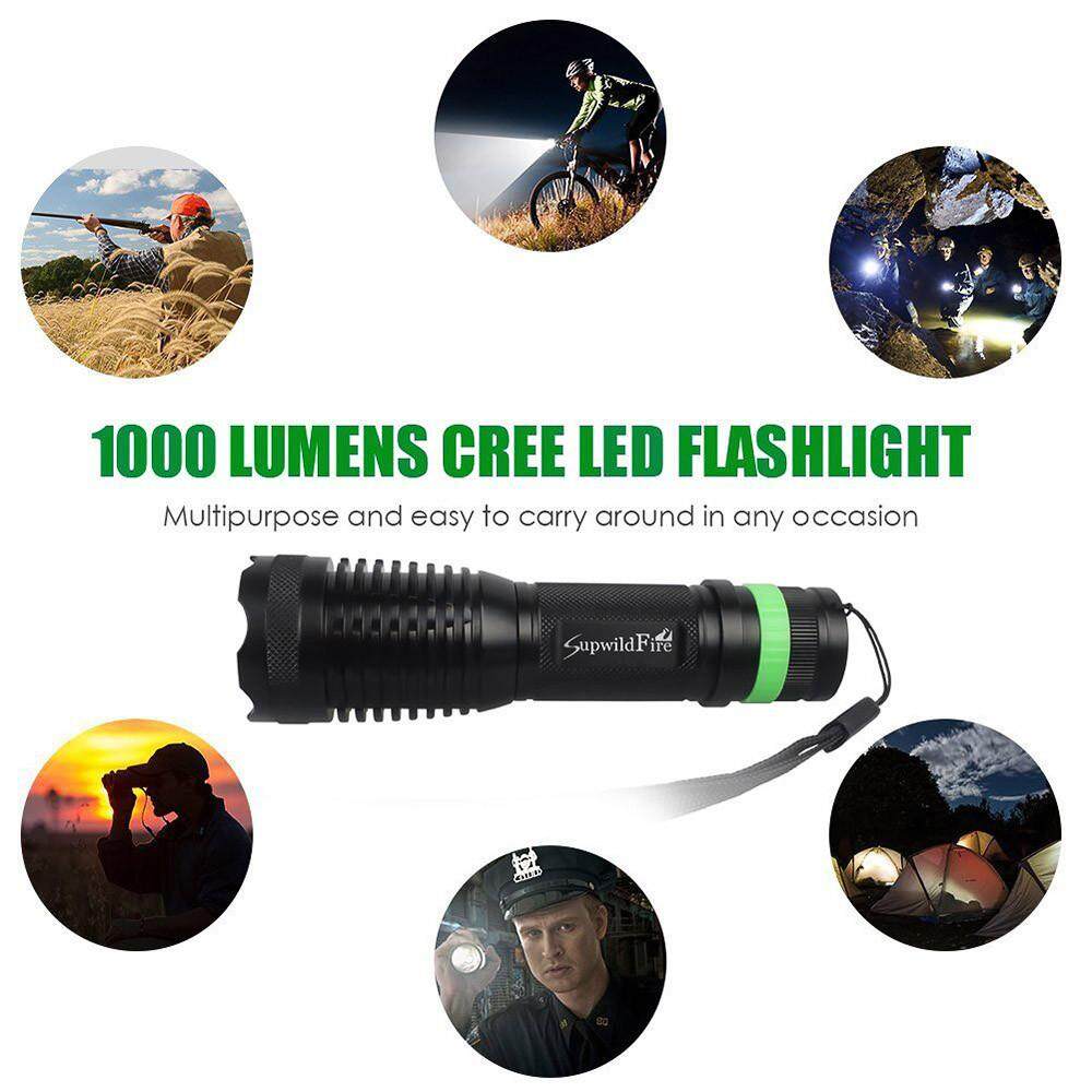 5000lm Genuine Shadowhawk X800 Tactical Flashlight T6 LED Military Torch kit