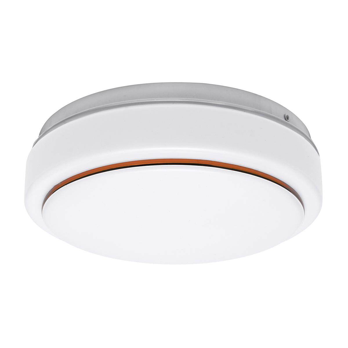 Modern Dimming LED Ceiling Down Light Bedroom Lamp Surface Mount Remote Control # White light 26cm