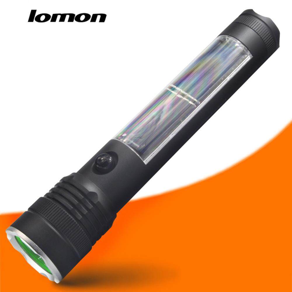 Outdoor Solar Rechargeable Camping Flashlight Rechargeable Mobile Phone