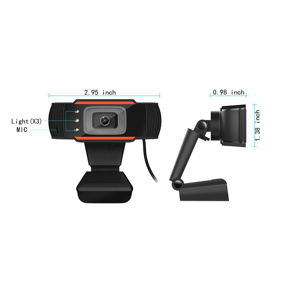 Camera MÁY TÍNH HD Webcam Micro Hấp Thụ USB Giám Sát Thiết Bị Ngoại Vi Nhà A870C3