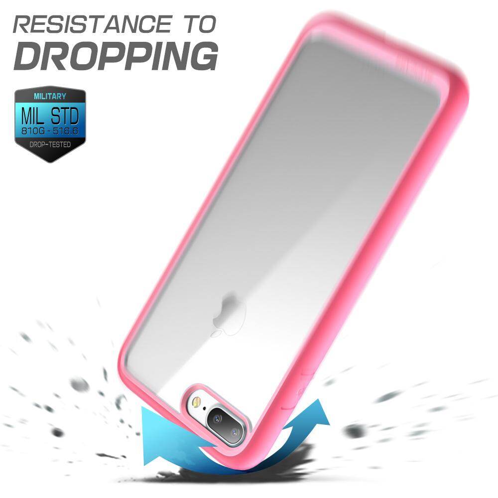For iPhone 7 Plus/ 8 Plus Case SUPCASE TPU and PC Shockproof Protective Clear Case Transparent Back Cover