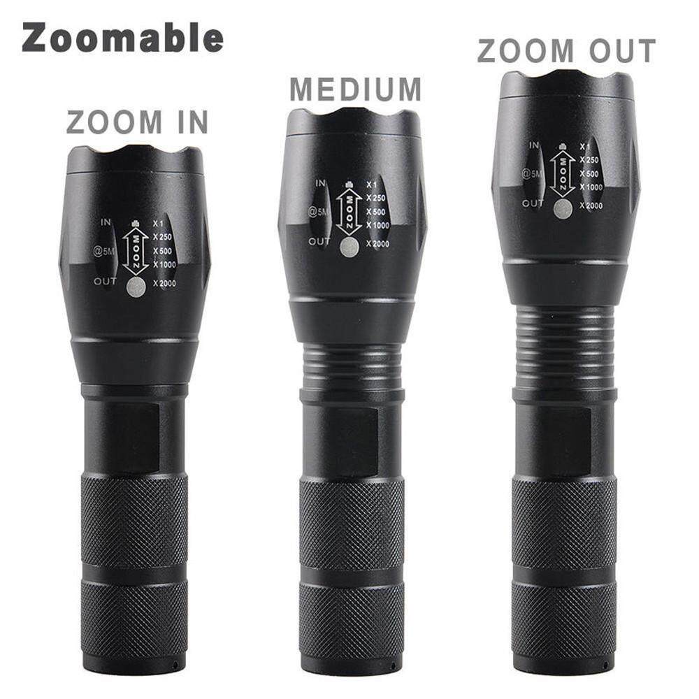 5000lm X800 Tactical Flashlight LED Zoom Military Torch G700