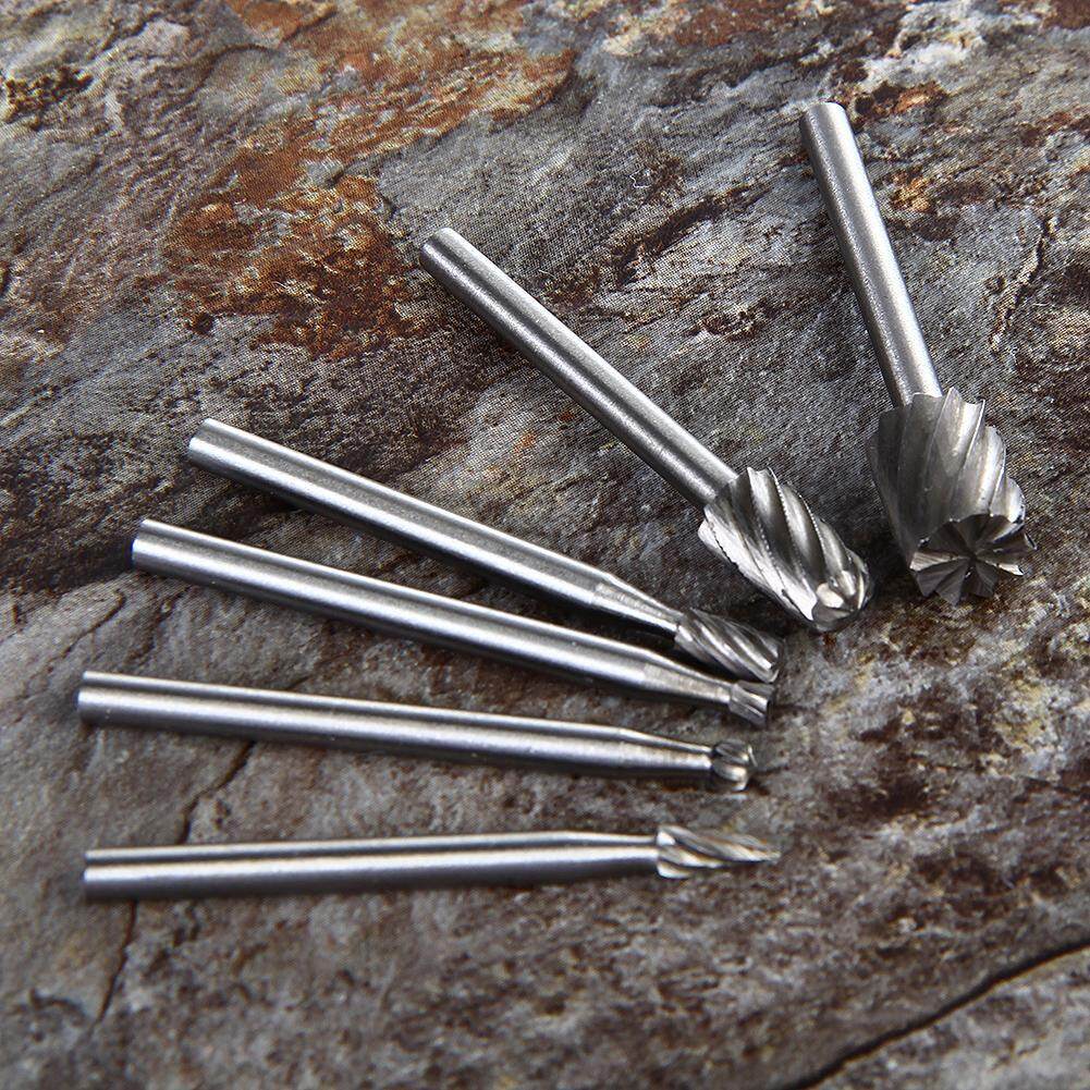 6Pcs HSS Router Bits Set   for  Dremel Grinding Carving Shaping Rotary Tools
