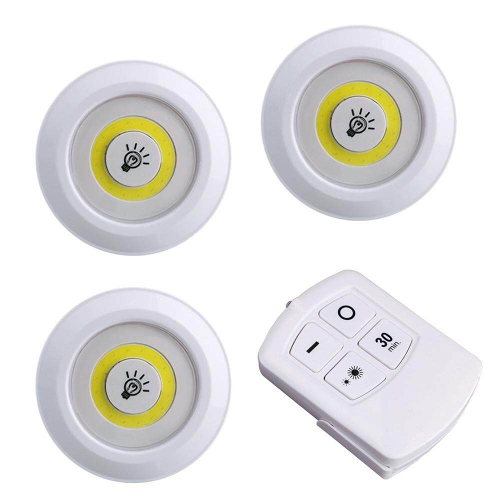 JY 3 ĐÈN LED Không Dây Điều Khiển từ xa Pin Dưới Tủ Đèn Ngủ Đèn Tường