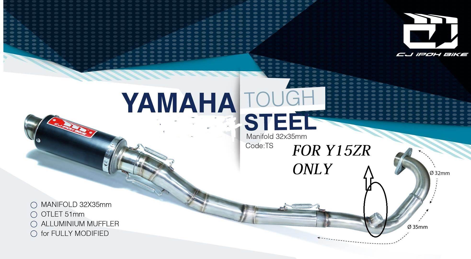 Exhaust Cj Ipoh Srl115 Fi Cbs3 28mm Exhausts Exhaust Systems Motorcycles Imotorbike Malaysia
