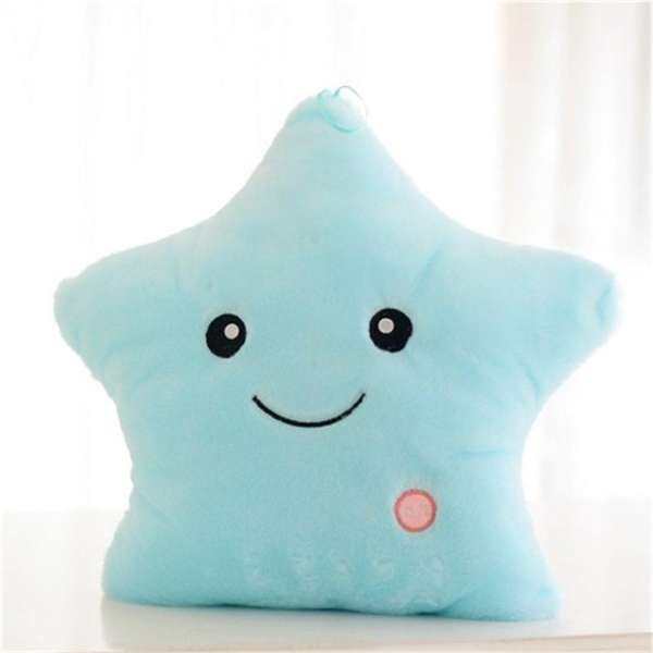 GOOD Unique Luminous Pillow Vivid Star Design LED Light Cushion Plush Pillow Toy - intl