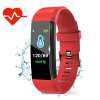 NiceEshop ID115PLUS สายรัดข้อมือฟิตเนส, นาฬิกาข้อมือฟิตเนสกับ Tracker กิจกรรม, การตรวจสอบการนอนหลับ, ขั้นตอนตัวนับแคลอรี่นาฬิกา, IP67 กันน้ำที่นับก้าวติดข้อมือแบบอัจฉริยะ
