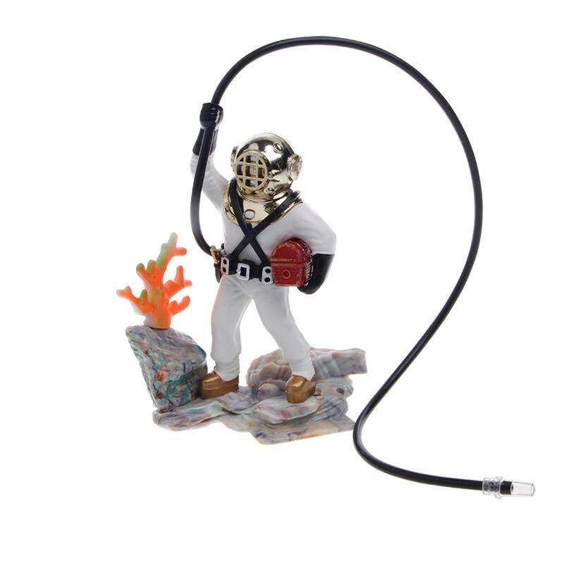 firefighter fish tank decorations