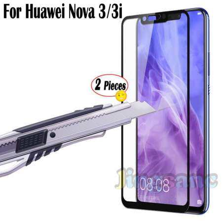 2 Pieces For Huawei Nova 3i/Huawei Nova 3 Full Cover Clear Protect Tempered Glass Screen Protector Film for huaweinova3i/nova3 2 Pieces For Huawei Nova 3i/Huawei Nova 3 Full Cover Clear Protect Tempered Glass Screen Protector Film for huaweinova3i/nova3