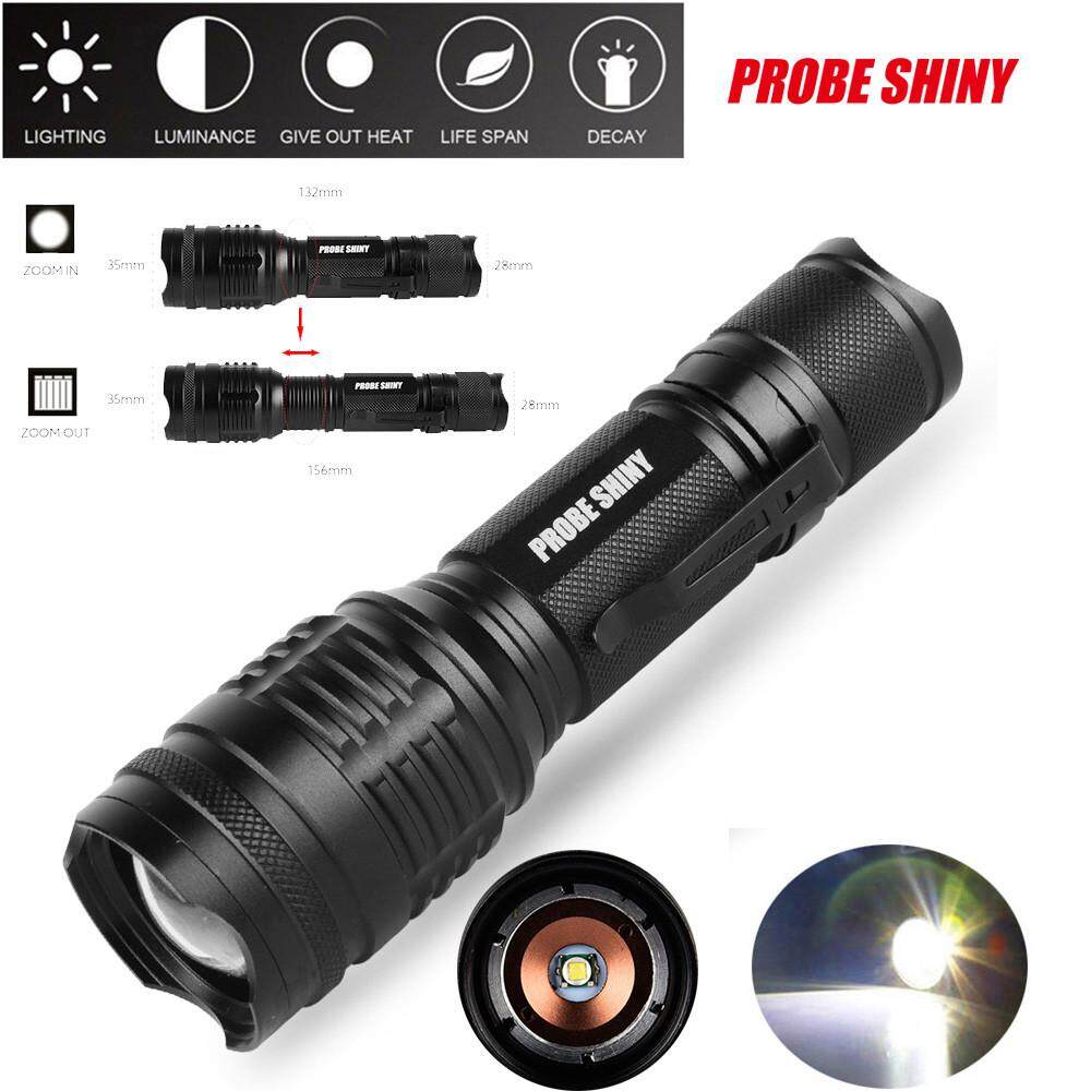 X800 Shadowhawk 6000lm Tactical Flashlight T6 LED Military Torch Gift Kit