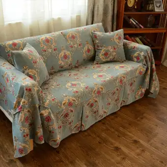 European Style Sofa Cover All Edges Included Case Modern