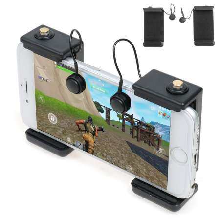 โทรศัพท์มือถือเกม L1R1 Controller นักกีฬาปุ่มไฟสำหรับ PUBG Fortnite - INTL