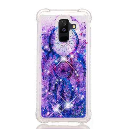 ซัมซุงกาแล็คซี่ A6 PLUS (2018) กรณีซัมซุงกาแล็คซี่ A6 PLUS (2018) เคสหลัง Ultra เข้ารูปพอดี Quicksand Series โทรศัพท์ TPU แบบน่มกรณี Anti - Scratch ฝาครอบป้องกันโมบายกระดิ่งลม