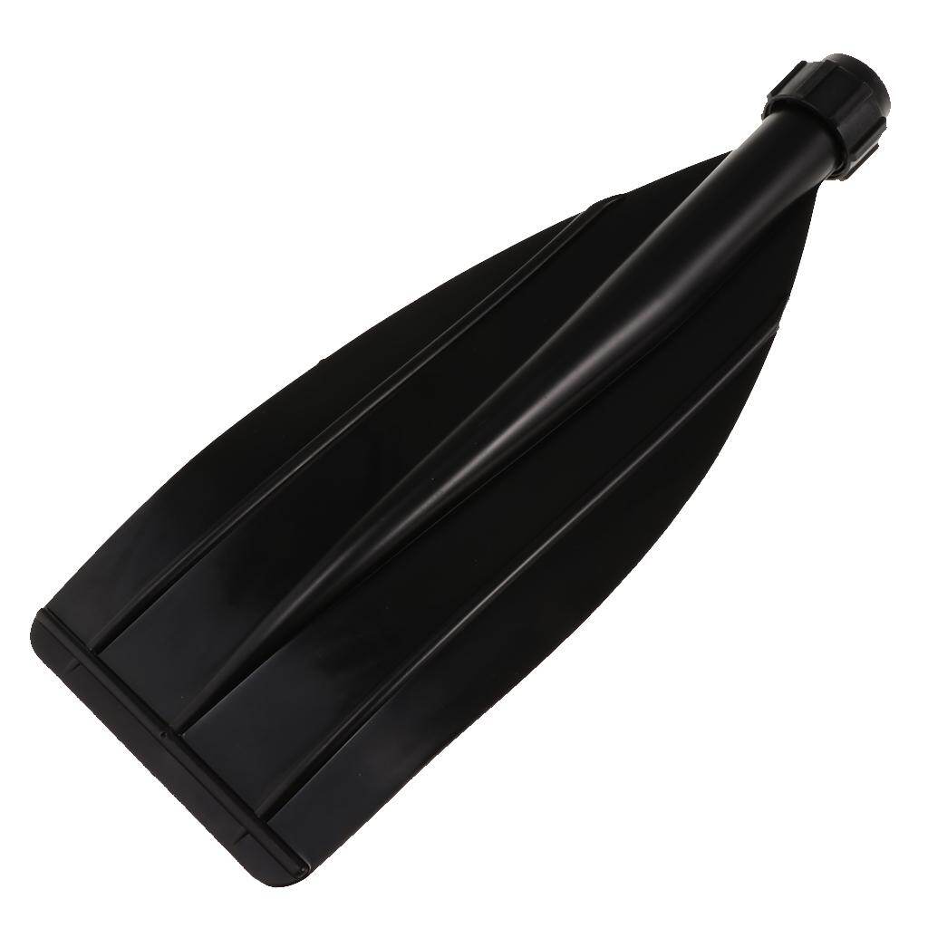 Baoblaze Lightweight PVC Kayak Paddle Blade Canoe Oar Leaf Accessory Attachment Replacement Black