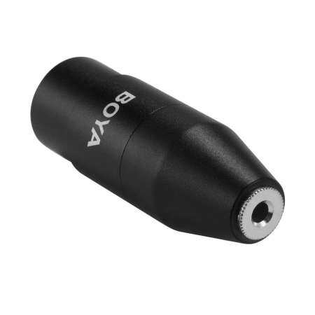 BOYA Microphone 3.5mm Female Audio Adapter to 3-pin XLR Male Connector LF849