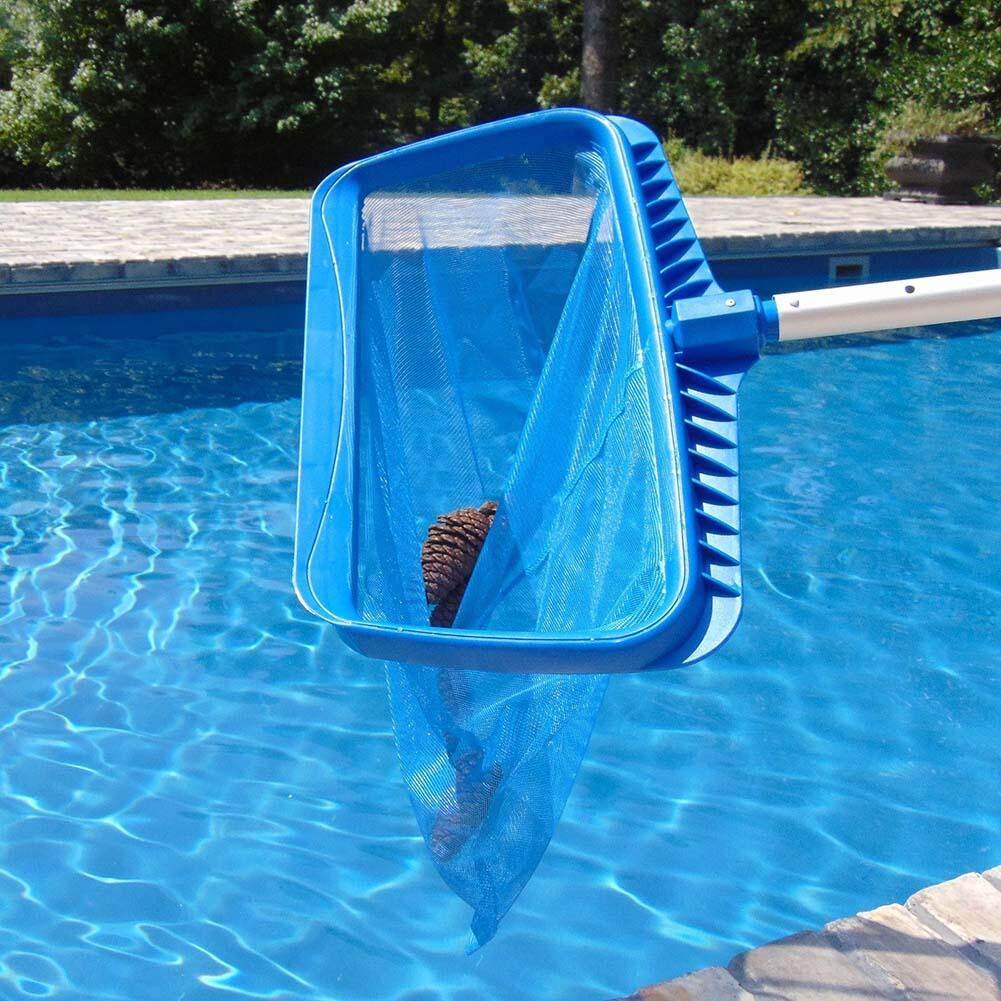 SBY Heavy-duty Deep Water Net Swimming Pool Rake Bag Head Spas Skimmer Pond Pools Leaf Cleaning