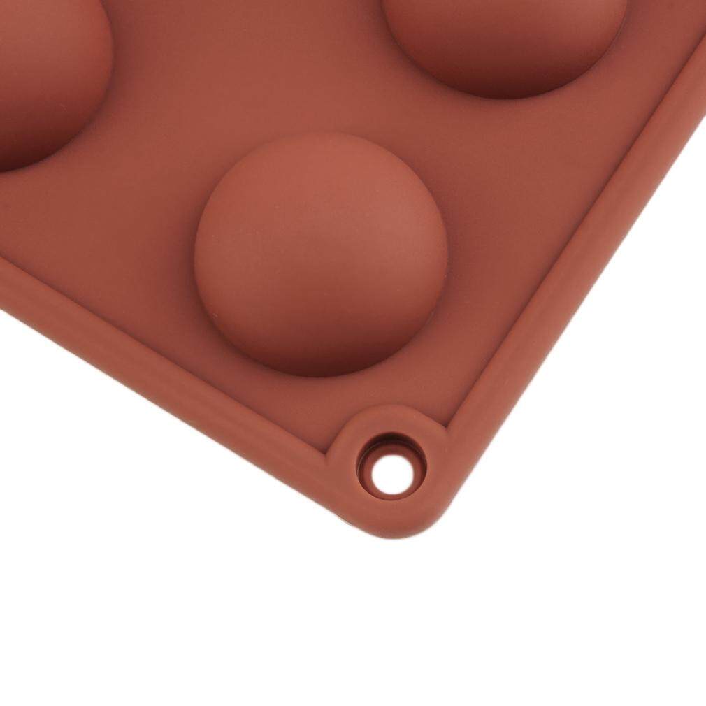 GETEK Professional 24 Hole Round Ball Shape Chocolate Mold Silicone Cake Mold