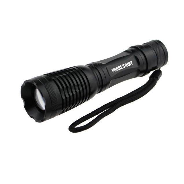 5000LM XM-L T6 LED Tactical Zoomable Flashlight Torch Light Lamp+18650 + Charger