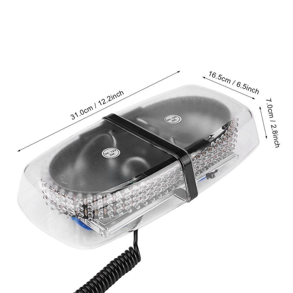 240 LED Xanh Dương Mạch Đèn Xe Ô Tô Mái Báo Khẩn Cấp Đèn Pin 7 Chế Độ cho Cứu Hộ Xe Ô Tô Cảnh Sát