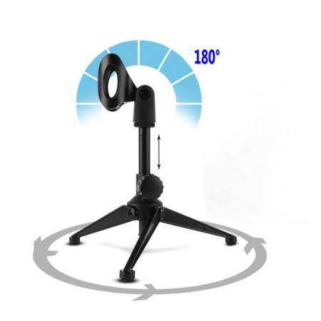 Professional ปรับ Handheld ขาตั้งกล้องไมโครโฟนที่ใส่ไมค์ขาตั้งพร้อมคลิปหนีบ Shock