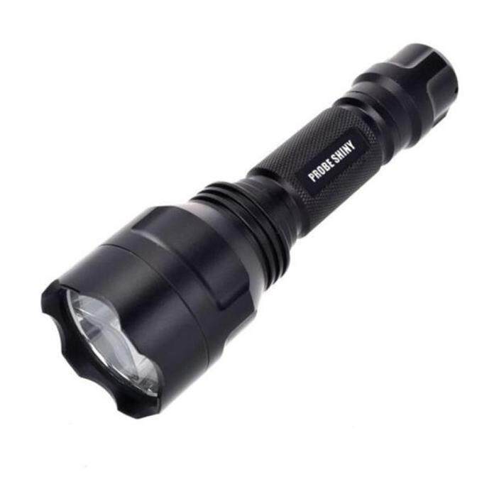 X800 C8 Tactical Flashlight LED Zoom Military Torch G700 Charger