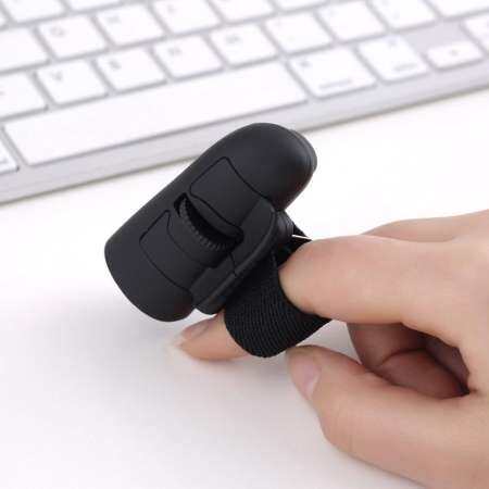 2.4 กิกะเฮิร์ตซ์ USB ไร้สายแหวนเมาส์แบบออปติคัล 1600 จุดต่อนิ้วสำหรับ PC แล็ปท็อปเดสก์ท็อป - INTL