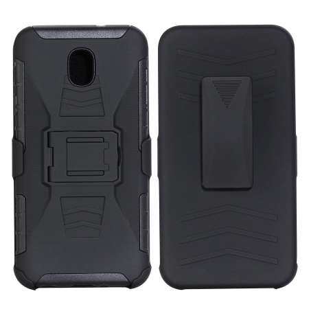 สำหรับ Galaxy J730 J7 Pro 2017 Kickstand และ Belt swivel CLIP ปลอก Heavy Duty เกราะกันกระแทก HOLSTER Defender เต็มรูปแบบทนทานป้องกันกรณี