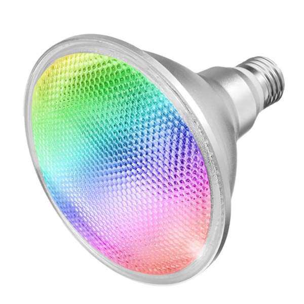 E27 20 W Bóng Đèn LED Chống Nước LED RGB 16 Đổi Màu Mờ Cho Nhà Đèn Trợ Sáng