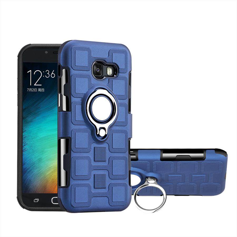UFlaxe Phone Case For Samsung Galaxy A5 (2017) (5.2") ICE CUBE Shockproof Armor Back Cover Casing Creative Magnetic Ring Bracket Phone Protector | Lazada PH