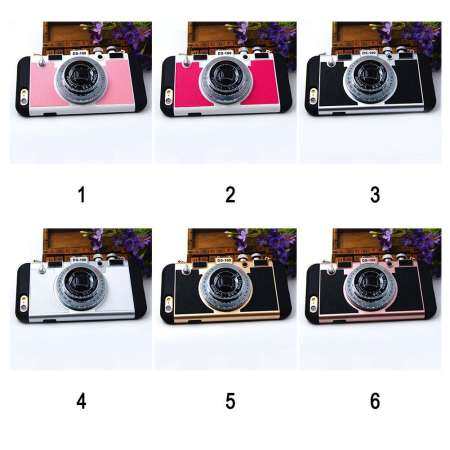 ใหม่รูปทรงกล้องป้องกันกรณีสำหรับ IPhone 6/6 วินาที PLUS โทรศัพท์มือถือเปลือกซิลิโคนเคสโทรศัพท์