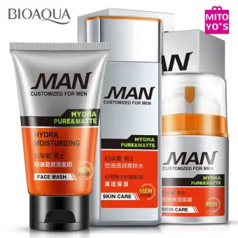 cleanser toner and moisturizer