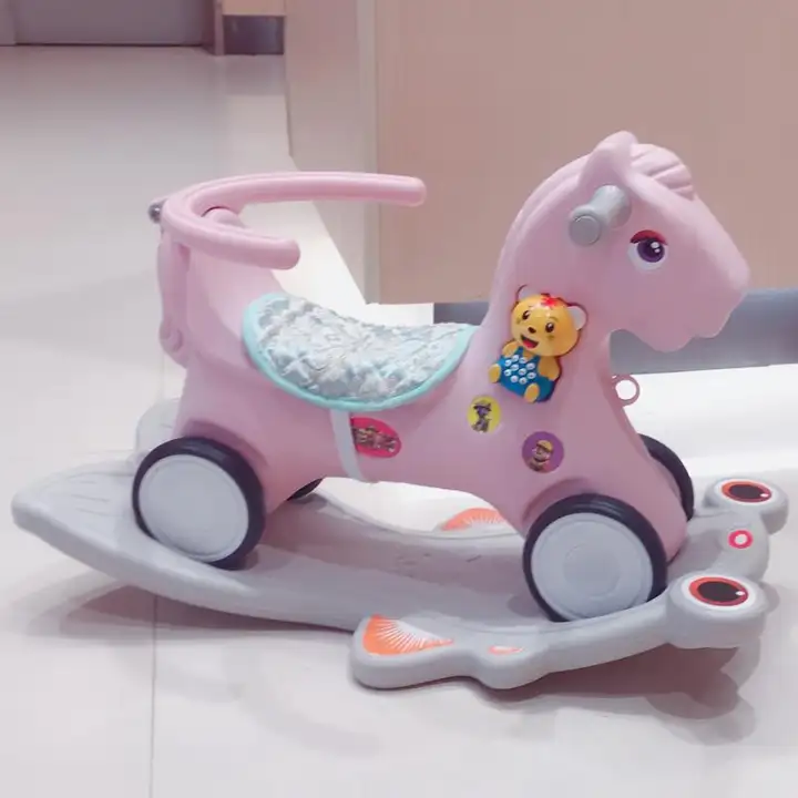 Dual Purpose Rocking Horse Children S Chair Bezoar Dual Purpose Rocking Horse Children S Chair Bezoar Treasure Toy Thickened A Year Of Age Birthday Gift Small Wooden Car