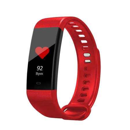 Y5 Tracker Smartwatch กีฬากิจกรรมออกกำลังกายกันน้ำสมาร์ทวอท์ช - ความดันโลหิตสีนาฬิกาข้อมือแบบมีจอสำหรับชาย