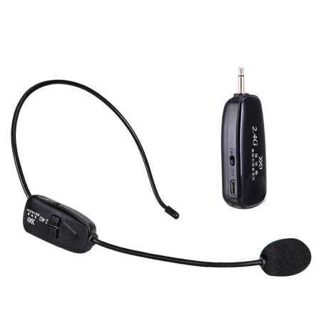 OS 2.4 กรัมไมโครโฟนไร้สาย 40 เมตร Stable ไร้สายเครื่องขยายเสียงสำหรับกลุ่มกิจกรรมท่องเที่ยวครู