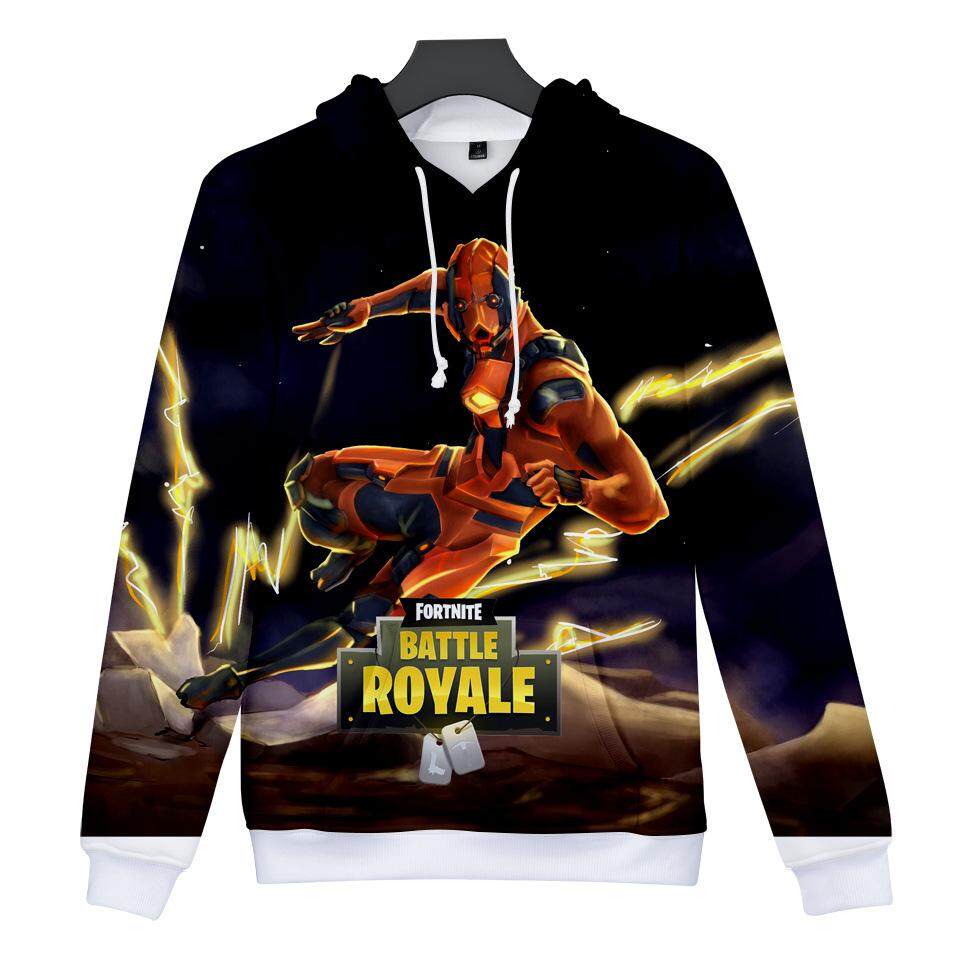 Fortnite Hoodies 3D พิมพ์เสื้อแขนยาวชายและหญิงผ้าฝ้ายเสื้อกันหนาวมีฮู้ด เสื้อแจ็คเก็ตแบบมีฮู้ดและเสื้อคลุมออกกำลังกาย