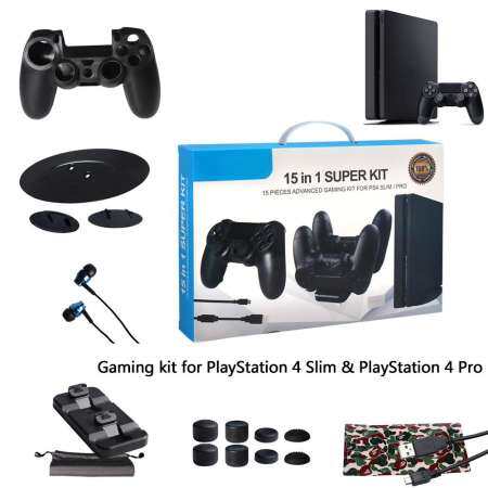 RYT IV-P4T01 PS4 อุปกรณ์เสริมจอยสติ๊ก PS4 Charger Controller สติกเกอร์รีโมทคอนโทรลด้ามจับเกมแพด PlayStation 4 Slim/PS4 Pro ชั้นวางแนวตั้ง