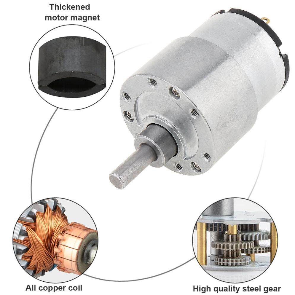 37GB-520 DC24V 200RPM Mini Reducer Motor with Metal Gear and High Torque for Smart Toilet / Robot