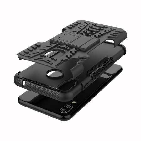 With Kickstand Anti-slip PC + Silicone Combo Cover Case for Asus Zenfone 5Z ZS620KL / Asus Zenfone 5 ZE620KL