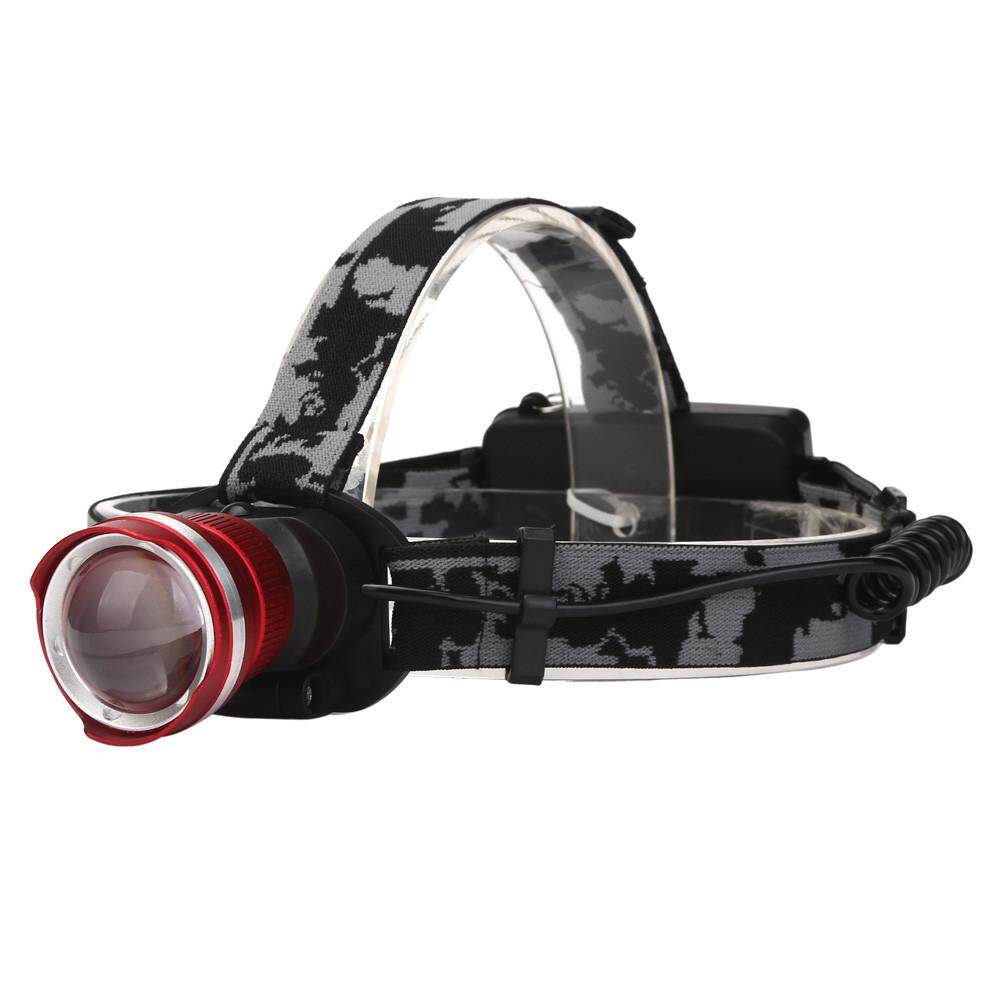 Super Bright XM-L T6 Zoomable Headlamp T6 LED Headlight Light Lamp 18650