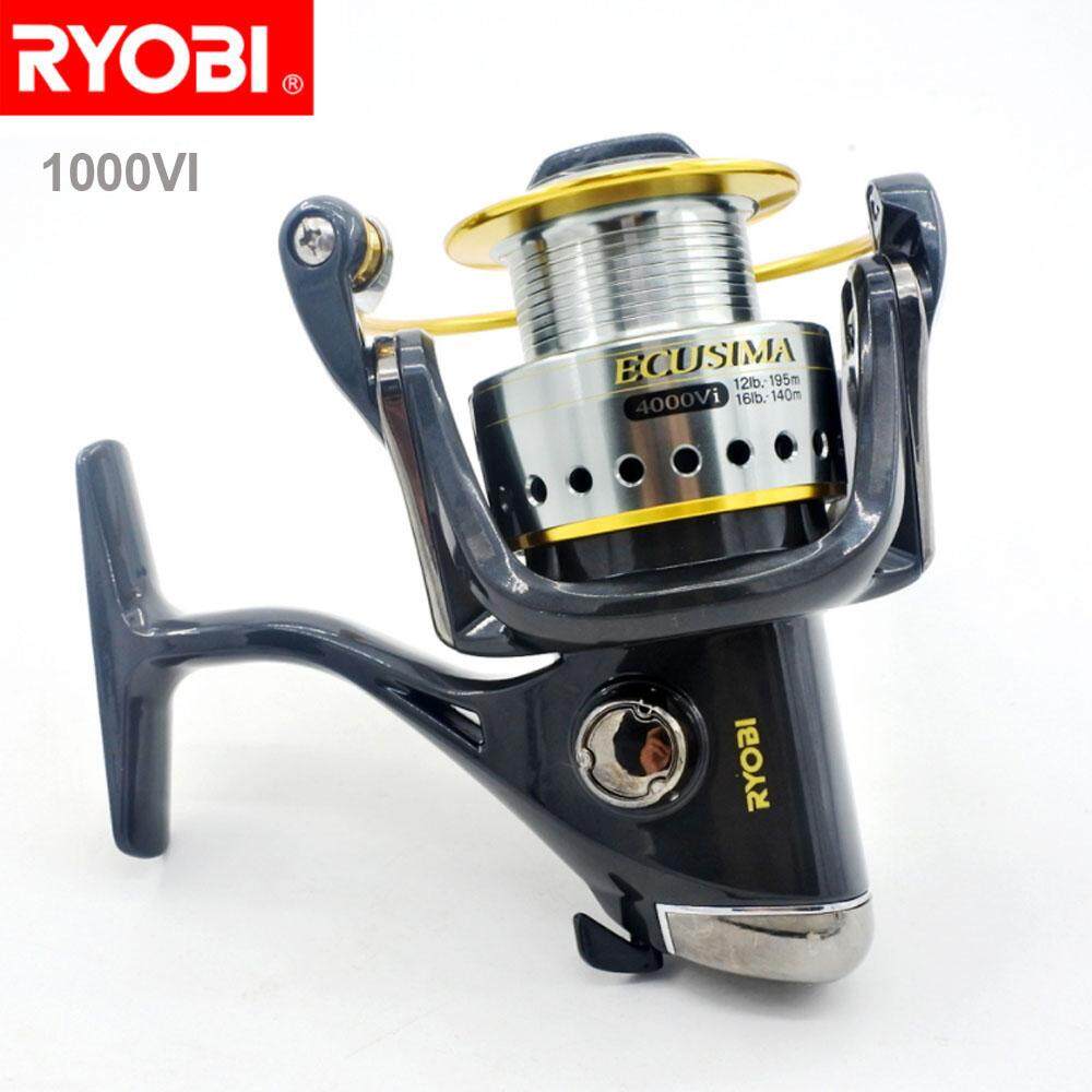 RYOBI Ecusima Asli Jepang Rol Gulung Vissen Moulinet Peche 1000-8000 Series 8Kg Max Drag Spinning Reel Pancing (Tidak Ditentukan) -Intl