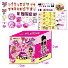 Surprise Colorful Unwrapping Toy Surprise Glitter Water Spray Scented Unwrapping Doll – intl