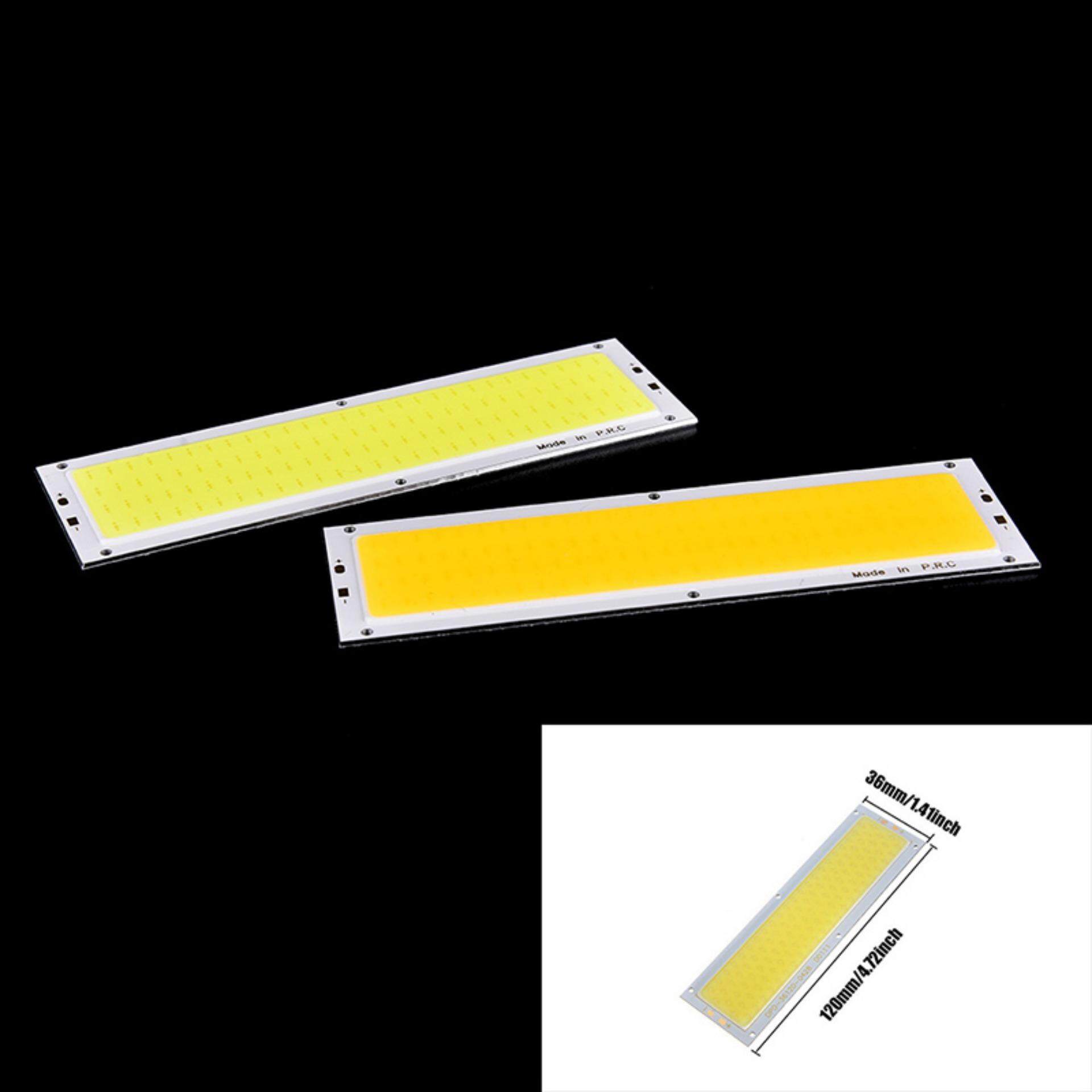 Power 1000LM 10W COB LED Strip Light Lamp Chip Bead 12-24V Home Lighting - intl