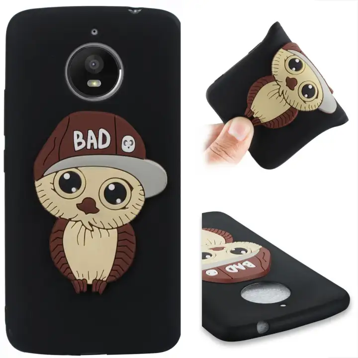 Zeallion Untuk Moto Rola Moto E4 Plus Lucu 3d Kartun Pria Burung