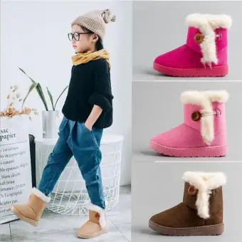 padded winter boots