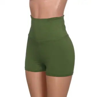 high waisted shorts yoga