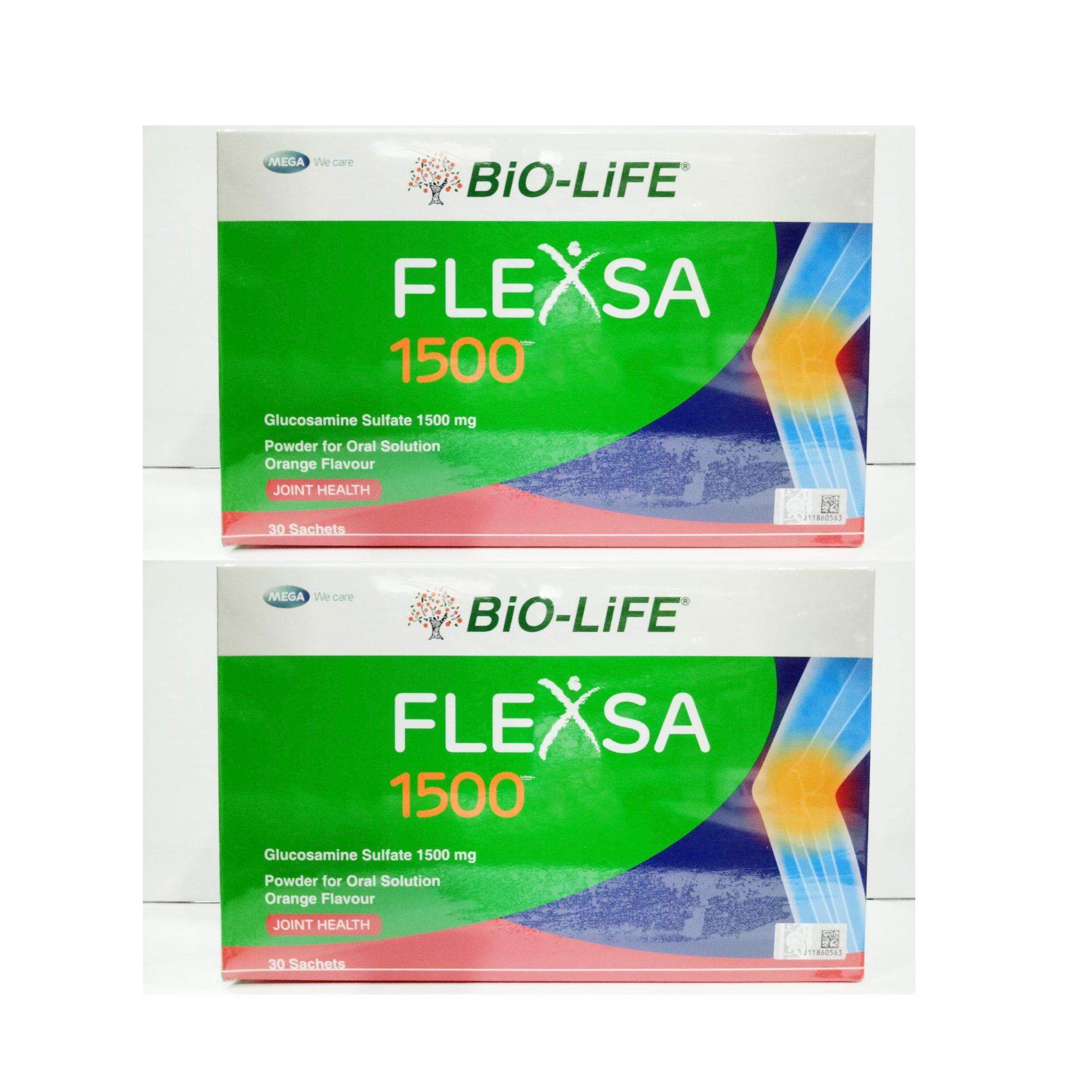 MEGA Flexsa 1500 (Glucosamine sulfate) 2 x 30's | Lazada