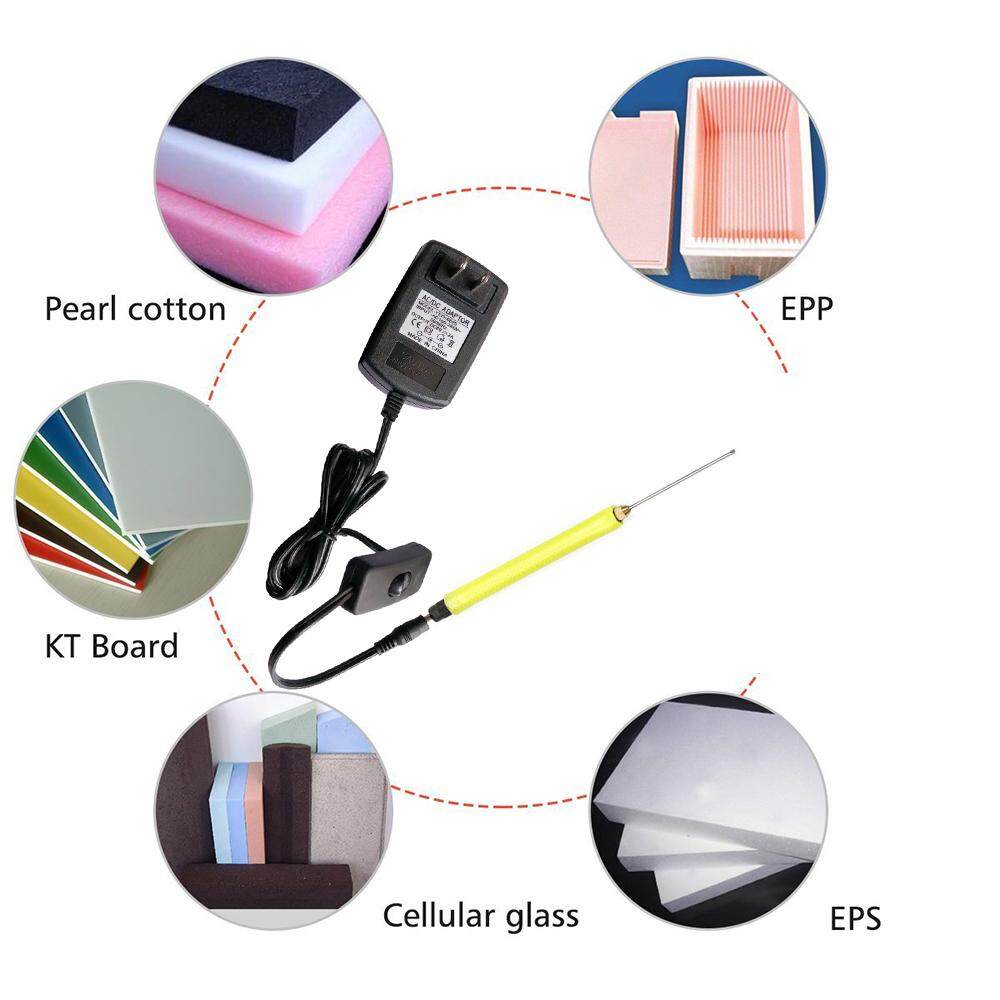 10cm Styrofoam Cutter Craft Hot Wax Cut Pen Pearl Wool KT Board Cutting