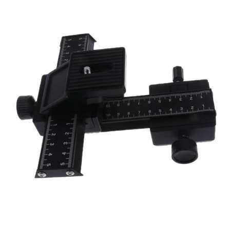 Miracle Shining Black 4 Way Macro Focusing Rail Slider Macro Bellows for Nikon EOS Cameras
