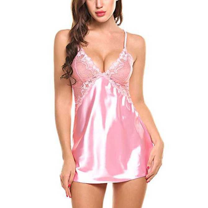 Ormondshop ชุดชั้นในสตรี V ชุดนอนผูกคอนอนซาตินเซ็กซี่ชุดชั้นในสตรีลูกไม้ MINI ชุดชั้นในสตรีทรงเซ็กซี่ Ormondshop ชุดชั้นในสตรี V ชุดนอนผูกคอนอนซาตินเซ็กซี่ชุดชั้นในสตรีลูกไม้ MINI ชุดชั้นในสตรีทรงเซ็กซี่